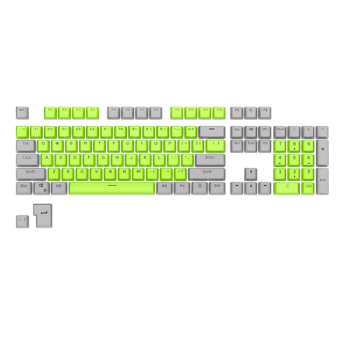 PBT 104 Keycaps Faithful Grips