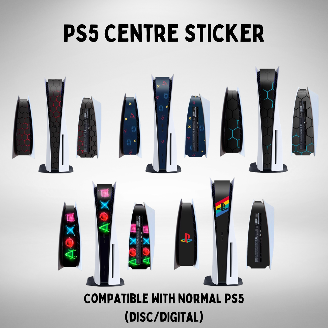 PS5 Centre Sticker