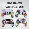 White Paint Splatter Controller Skin