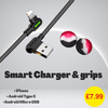 Smart Charger & Grips Bundle