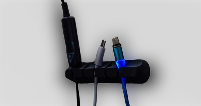 Smart Charger & Cable Holder Bundle